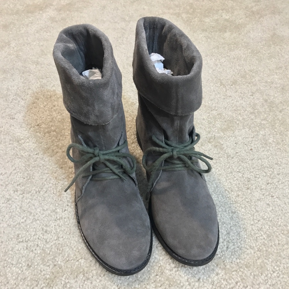 Matisse Gen Foldover Suede Cuff Booties